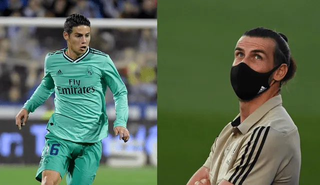 James Rodríguez y Gareth Bale no fueron convocados para la Champions League. (Créditos: AFP)