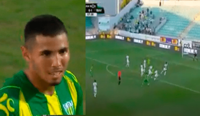 Youtube: Sergio Peña fue autor de genial gol con Tondela en la Primeira Liga [VIDEO]