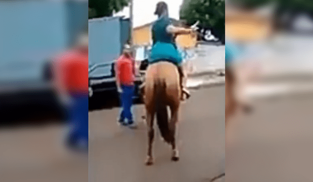 Instagram: golpea a caballo y este se venga de la peor forma [VIDEO]