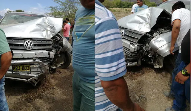 Accidente de tránsito deja 5 heridos en Chulucanas