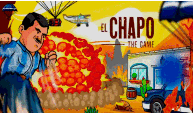 El videojuego recuerda episodios de la vida del narcotraficante, como su escape de prisión. Foto: captura El Chapo The Game.