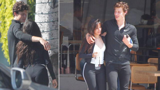 Shawn Mendes y Camila Cabello se dejan ver juntos a su salida de un restaurante