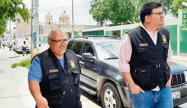 Fiscal. Walter Villanueva (izquierda) dice que auditoría de presunto favorecimiento a Concesionaria Trasvase Olmos es clave en caso.