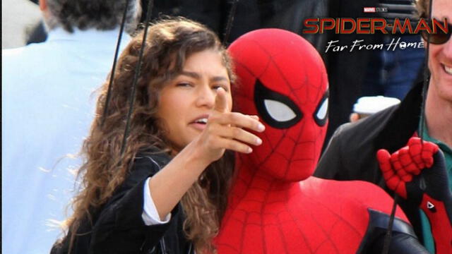 Spiderman: Far From Home: Filtran video del héroe al lado de MJ