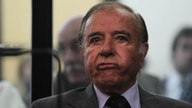 Argentina: confirman pena de 4 años y medio para expresidente Carlos Menem