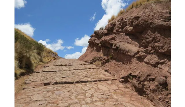 Tramos de Qhapaq Ñan o Gran Camino Inca. Foto: Luis Álvarez