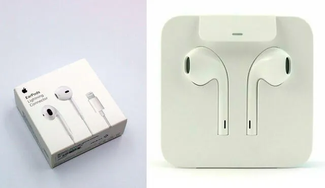 Los EarPods han llegado con todos los iPhone desde el iPhone 7, tras eliminar el puerto de 3.5 mm. Foto: eBay