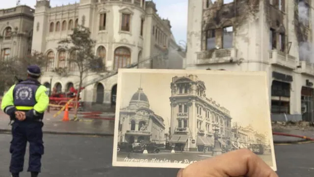 Esta es la historia del edificio histórico de la Plaza San Martín 