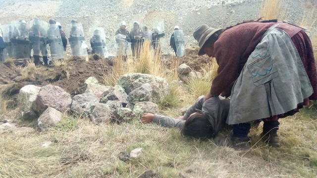 Cusco: Denuncian que minera Antapaccay agredió a comuneros en Espinar [VIDEO]