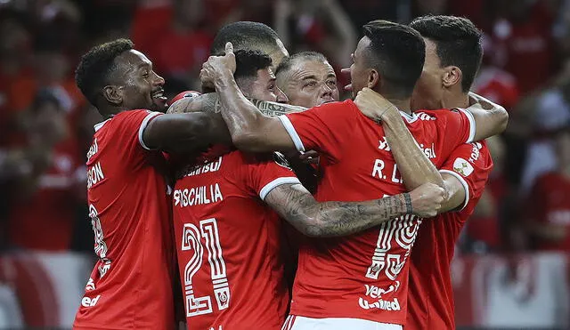 Internacional venció a la U de Chile en Porto Alegre y avanzó en la Copa Libertadores 2020. Foto: AFP