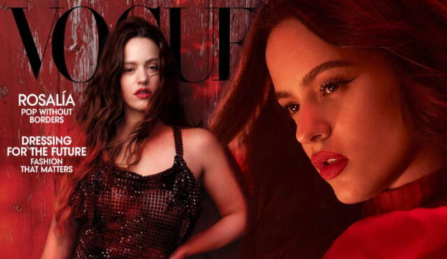 Rosalía aparece en la portada de la revista Vogue y habla de su nuevo disco