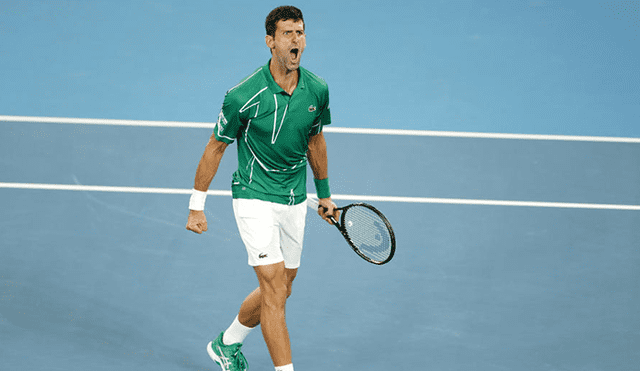 Novak Djokovic venció 7-6 (1), 6-4 y 6-3 a Roger Federer. Foto: ESPN Tenis.