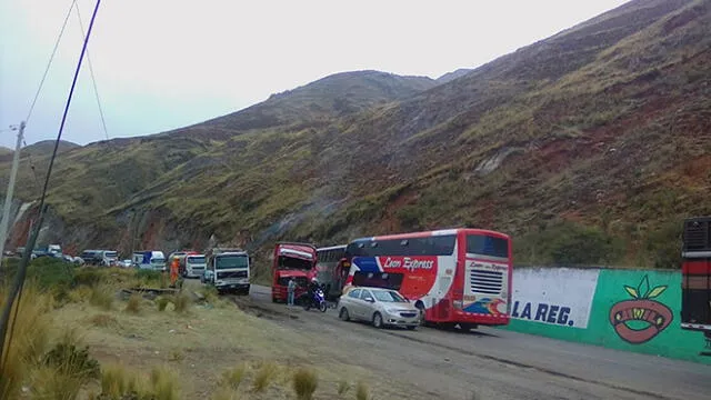 Fuertes lluvias afectan las carreteras de Cerro de Pasco