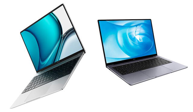 Ambas laptops cuentan con un SSD de 512 GB de almacenamiento. Foto: Huawei