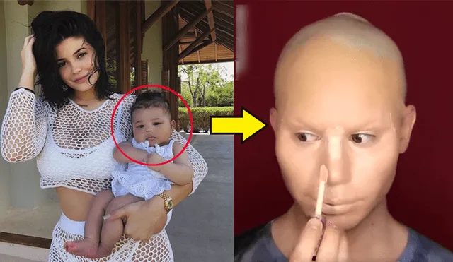 Instagram: chico se transforma en la bebé de Kylie Jenner y el resultado es aterrador [VIDEO] 