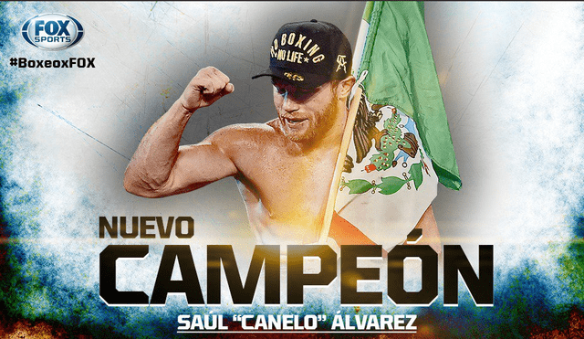 Saúl 'Canelo' Álvarez es el nuevo campeón Supermediano AMB 2018