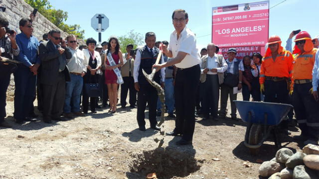 Martín Vizcarra invoca a gobernadores de Arequipa y Moquegua a no pelear por agua