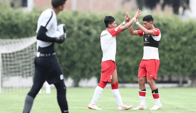 Reserva de Alianza Lima cayó 7-1 ante la Selección Peruana Sub 17 en amistoso