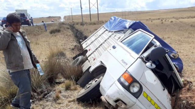 Se registraron tres accidentes de tránsito en Huancayo. Créditos: Difusión.