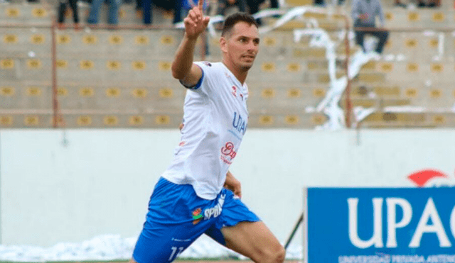 José Carlos Fernández, jugador de Carlos A. Mannucci. | Foto: @fernandezjosec