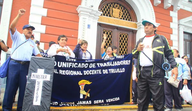 marcha trabajadores salud