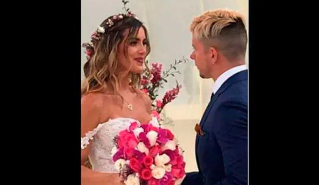 Instagram: Difunden video que muestra quién cogió el bouquet de Korina Rivadeneira [VIDEO]
