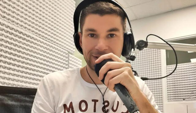 Sebastián Pordomingo cubría el Mundial Qatar 2022 para Radio La Red de Argentina. Foto: Instagram Sebastián Pordomingo