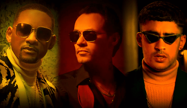 Marc Anthony, Will Smith y Bad Bunny lanzan videoclip de 'Está Rico'