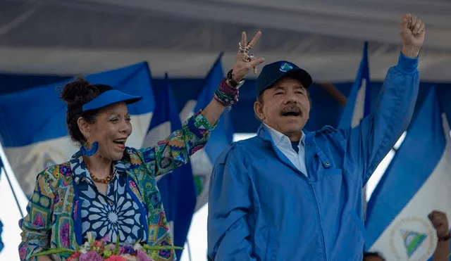 El presidente de Nicaragua, que gobernó en la década de 1980 y retornó al poder en 2007, aspira a una tercera reelección consecutiva. Foto: EFE