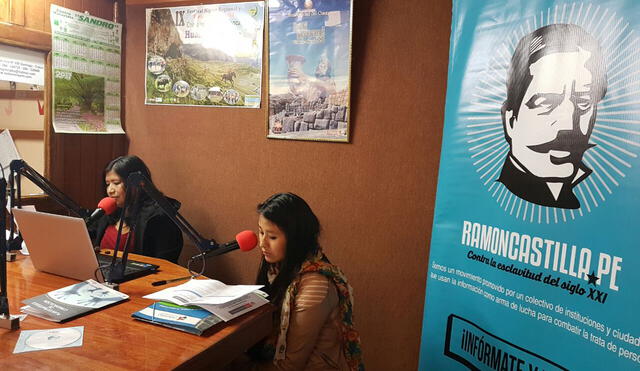 Cusco: Se emitirá primer programa radial en quechua sobre trata de personas