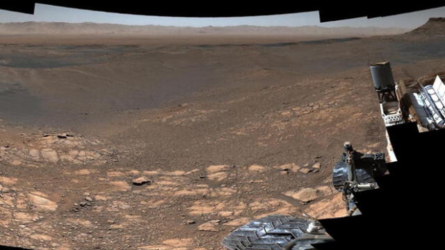 Imagen de Marte captada por el Proyecto Curiosity. Foto: NASA.