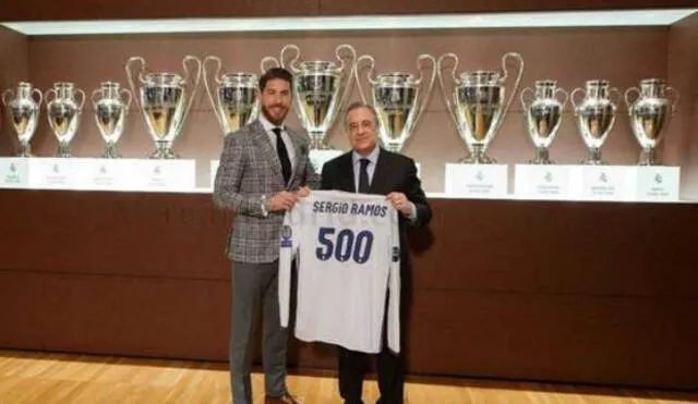  Los 500 partidos de Sergio Ramos