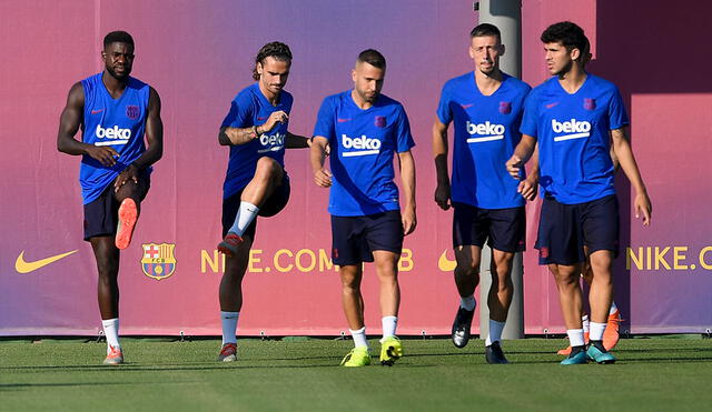 Samuel Umtiti será baja en el FC Barcelona. (Créditos: AFP)