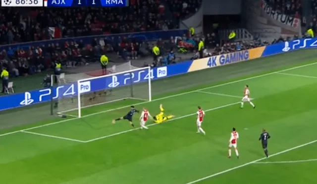Real Madrid vs Ajax: Asensio definió en primera y marcó el 2-1 a favor del 'merengue'