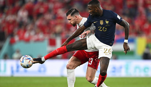 Marcus Thuram juega su primera Copa del Mundo. Foto: EFE