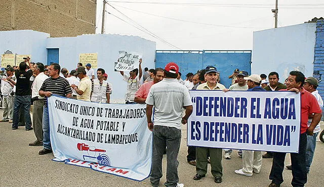 Lambayeque: Exigen salida de OTASS de Epsel y gerente Jurado afirma que intentan politizar