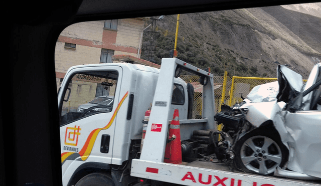 Alerta: accidente de tránsito deja un muerto en Casapalca