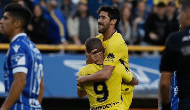 Boca Juniors goleó 4-1 a Godoy Cruz y se pone como líder de la Superliga Argentina [Goles y resumen]