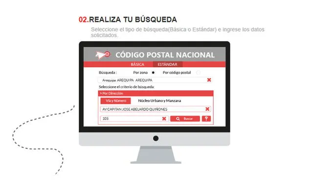 código postal