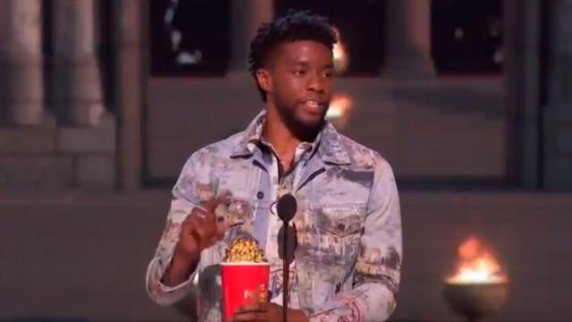 La premiación recordó al fallecido actor con video de su MTV Movie & TV Awards en 2018 | Foto: captura