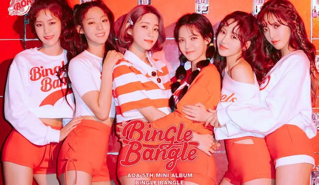 "Bingle Bangle" fue su último éxito como grupo Kpop de 6 integrantes.