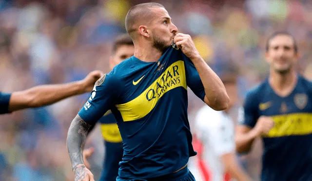 Boca vs River: formidable cabezazo de Benedetto para el 2-1 ‘Xeneize’ [VIDEO]