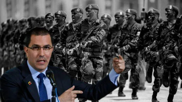 Canciller de Maduro dice que Venezuela está lista para derrotar militarmente a EE. UU.