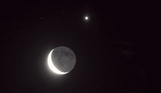 Conjunción de la Luna con Venus y Júpiter: revisa las imágenes más impresionantes [FOTOS]