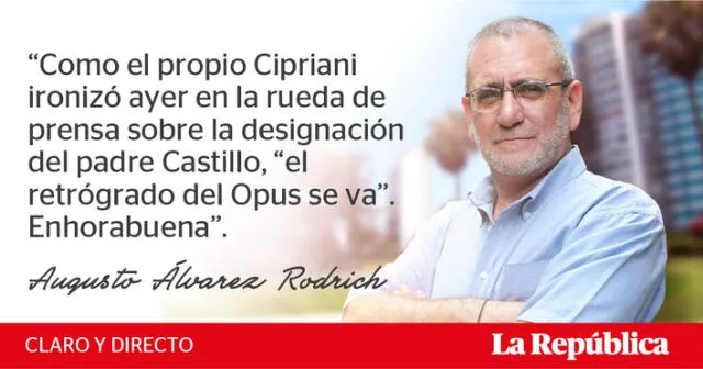 Enhorabuena: el retrógrado del opus se va