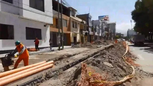 Arequipa: Descuido y malestar en Cerro Colorado por obras de Sedapar [VIDEO] 