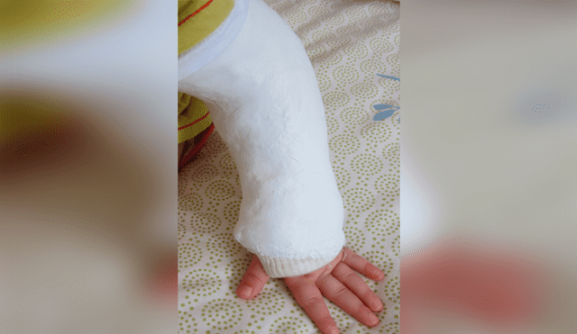 Hombre fractura extremidades de una bebé tras apretarla con fuerza 