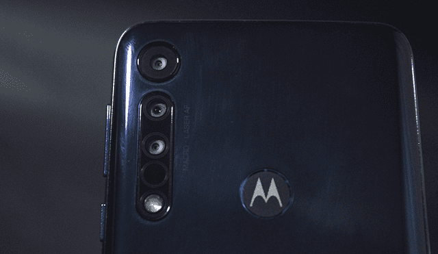 Motorola One Macro: Set de cuatro cámaras traseras. | Foto: Carol Larrain.