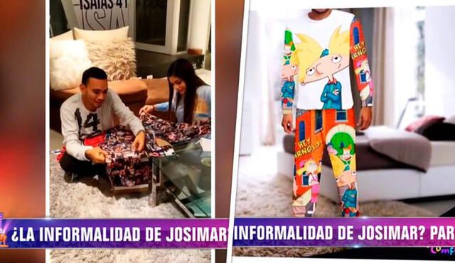Josimar cobra casi 400 soles por tres piezas de pijamas bamba, asegura Magaly Medina