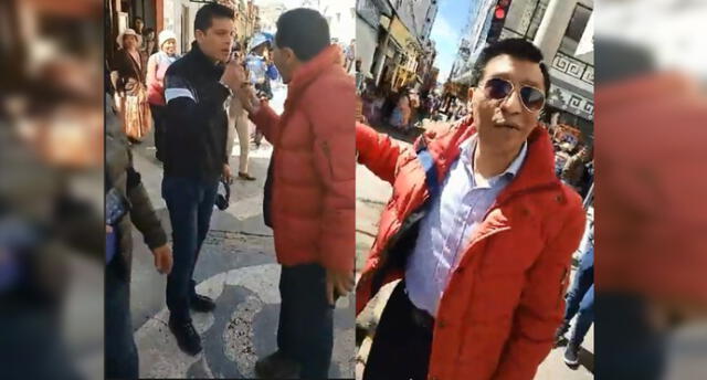 Moisés Mamani es increpado por ciudadanos en Puno y lo tildan de 'corrupto' [VIDEO]